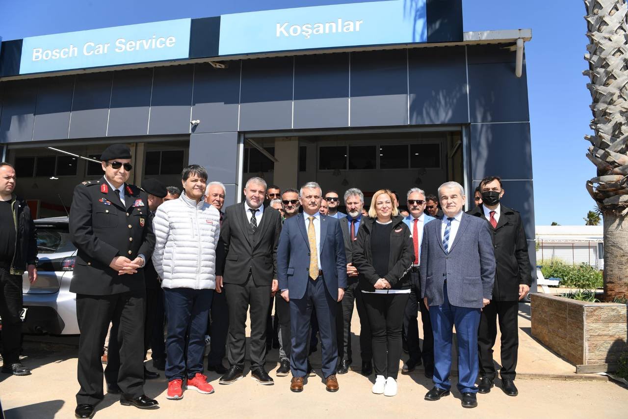 Vali Ersin Yazıcı, Antalya Esnaflar Küçük Sanayi Sitesi Yapı Kooperatifi’ni ziyaret