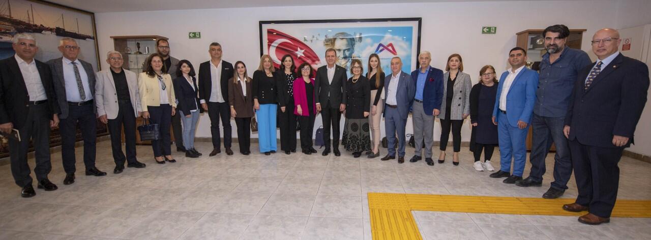 KENT KONSEYİ’NDEN BAŞKAN SEÇER’E ZİYARET