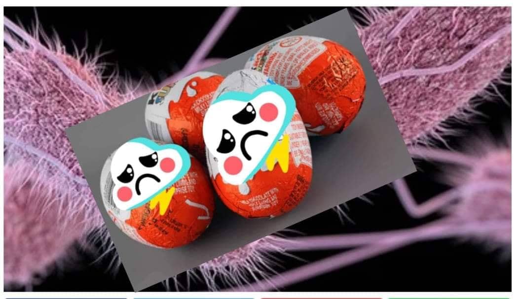 Salmonella yayılıyor, hemde YUMURTA ŞEKLİNDEKİ ÇİKOLATA ‘dan !