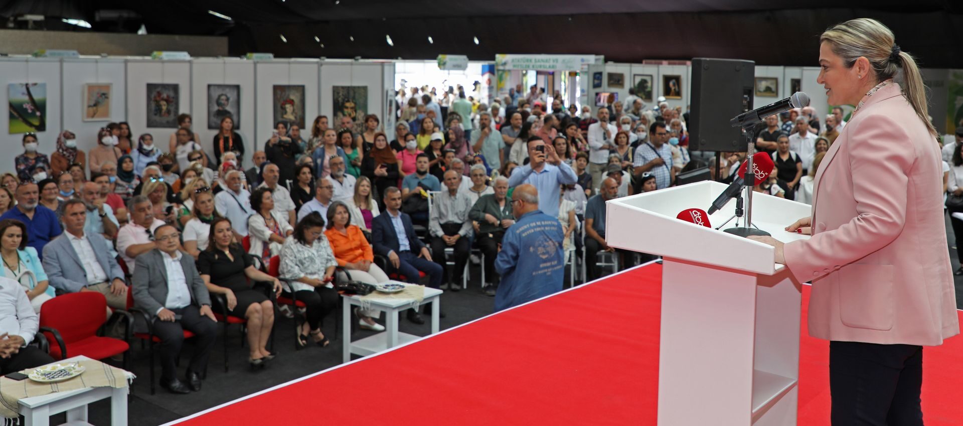 ATASEM 15. Yıl sergisi açıldı 