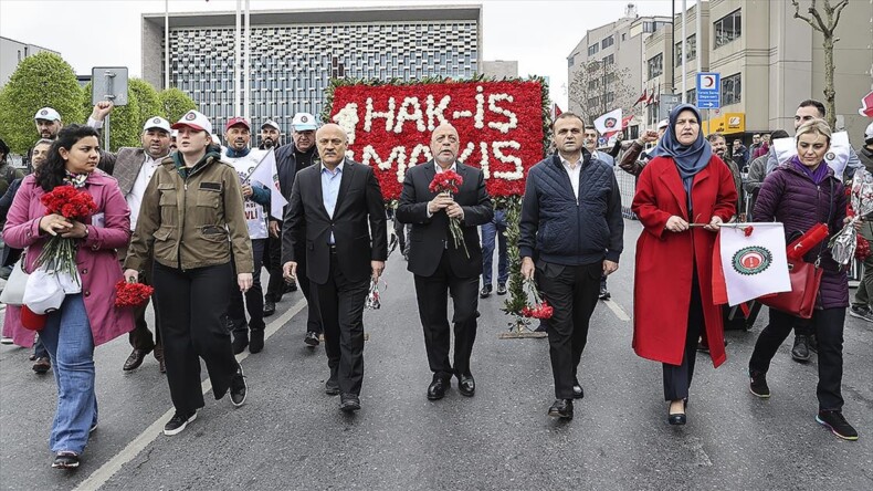 İstanbul’da 1 Mayıs Emek ve Dayanışma Günü kutlanıyor
