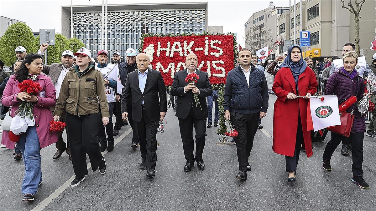 İstanbul’da 1 Mayıs Emek ve Dayanışma Günü kutlanıyor