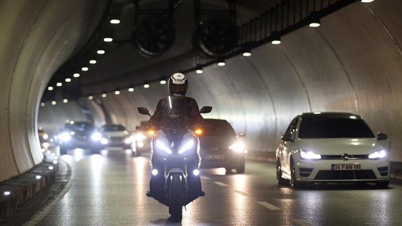Avrasya Tüneli’nden geçişlerine izin verilmesi motosiklet tutkunlarını sevindirdi