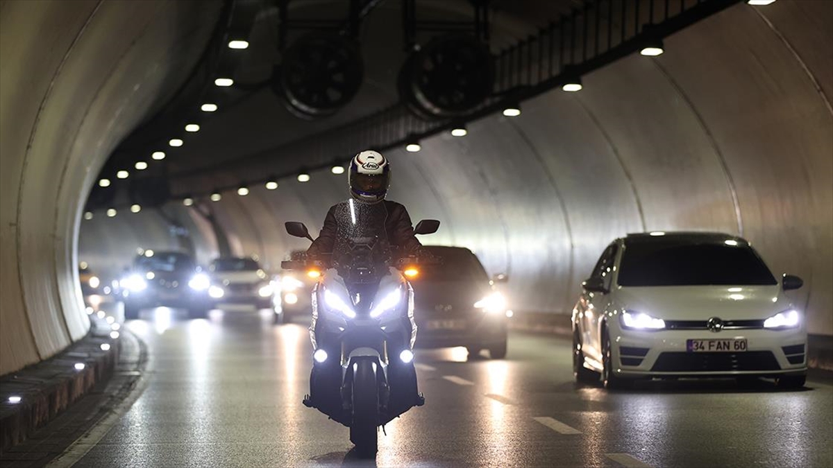 Avrasya Tüneli’nden geçişlerine izin verilmesi motosiklet tutkunlarını sevindirdi