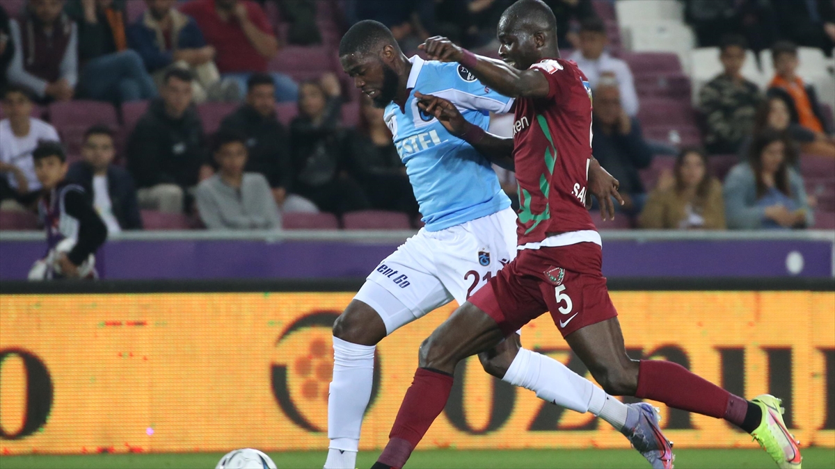 Trabzonspor, Atakaş Hatayspor ile puanları paylaştı