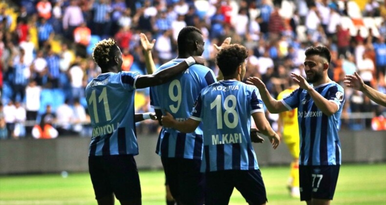 Adana Demirspor 7 golle kazandı