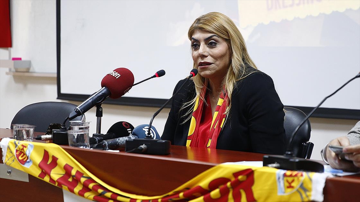 Kayserispor Kulübü Başkanı Berna Gözbaşı, Türkiye Kupası finalinden umutlu