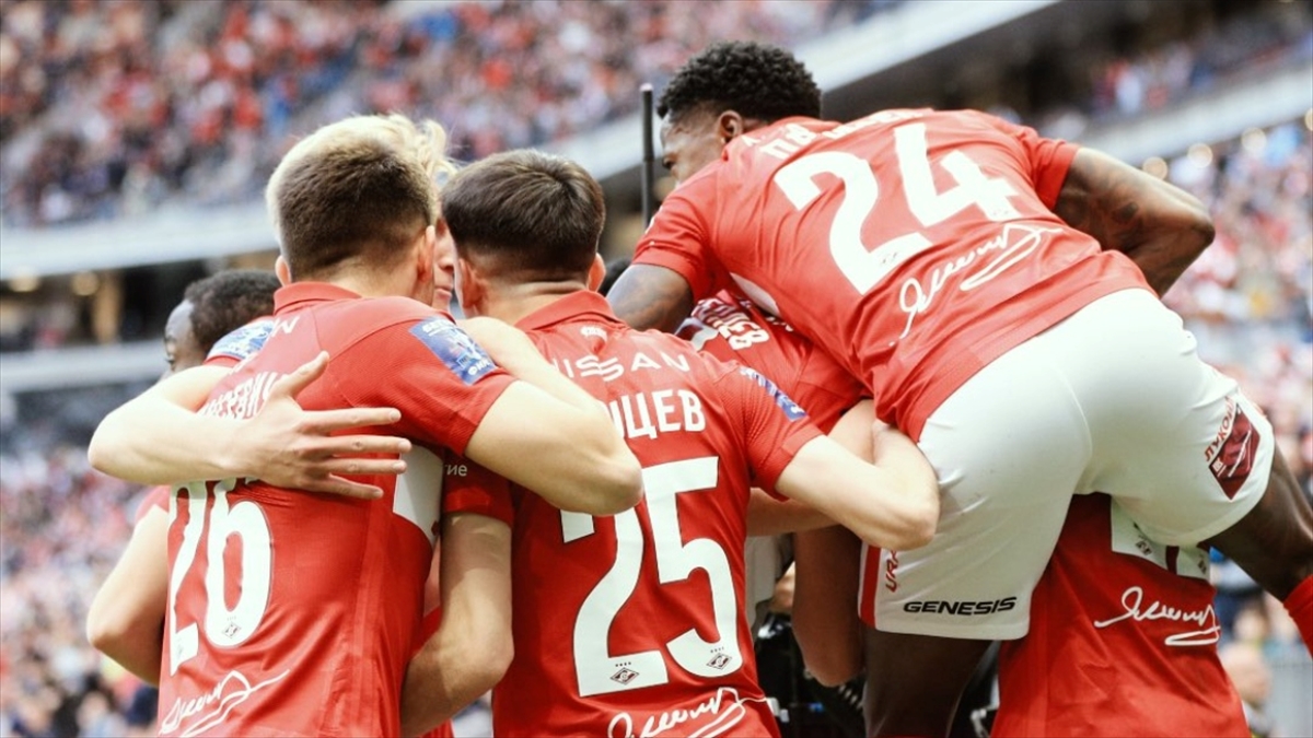 Rusya Kupası’nda şampiyon Spartak Moskova