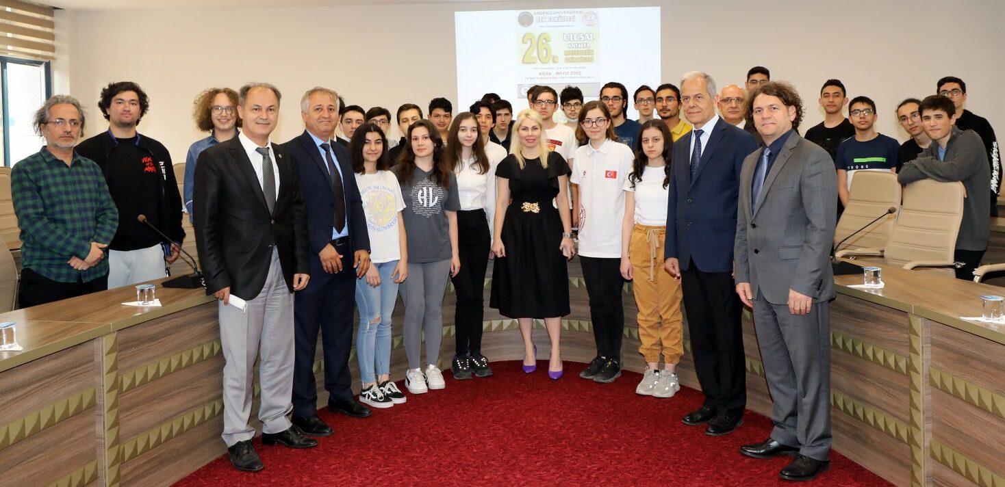 Antalya Matematik Olimpiyatı’nda şampiyonlar belli oldu