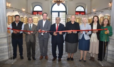 ‘KASSAK Komisyonu Başkanı Kurt, “İslam Medeniyetinin Sanata Yansıması” sergisine katıldı.