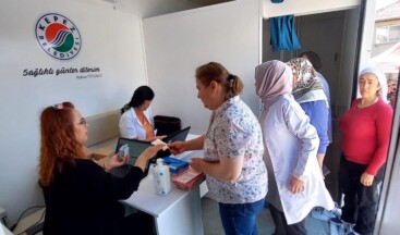Kepez’in Mobil Sağlık Merkezi İbradı’da