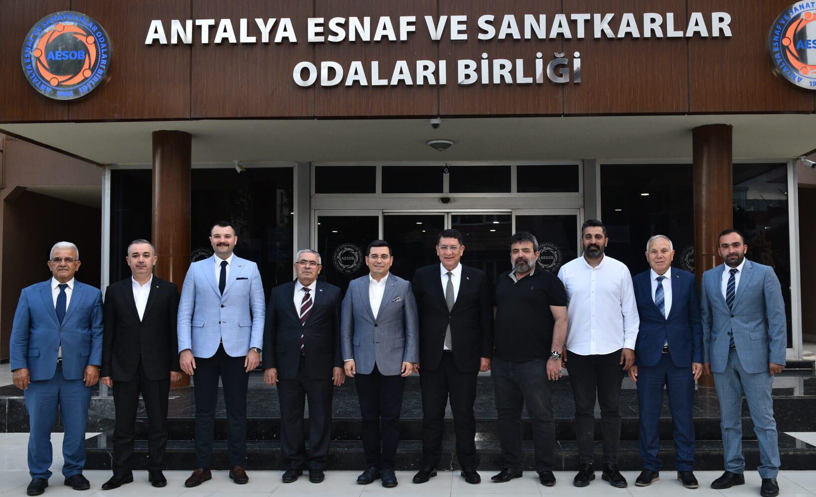 Tütüncü, “95 bin esnafımıza hizmete devam”
