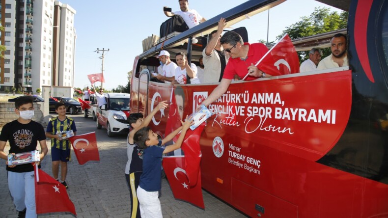 Döşemealtı’nda 19 Mayıs heyecanı