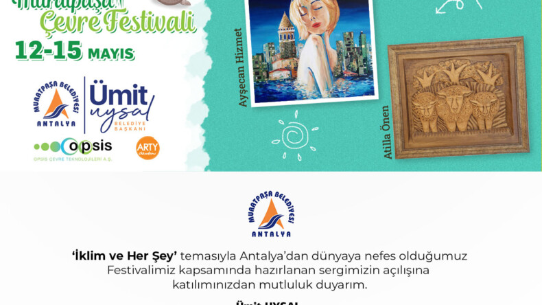 3. Muratpaşa Çevre Festivali, 12 Mayıs Perşembe günü başlıyor.