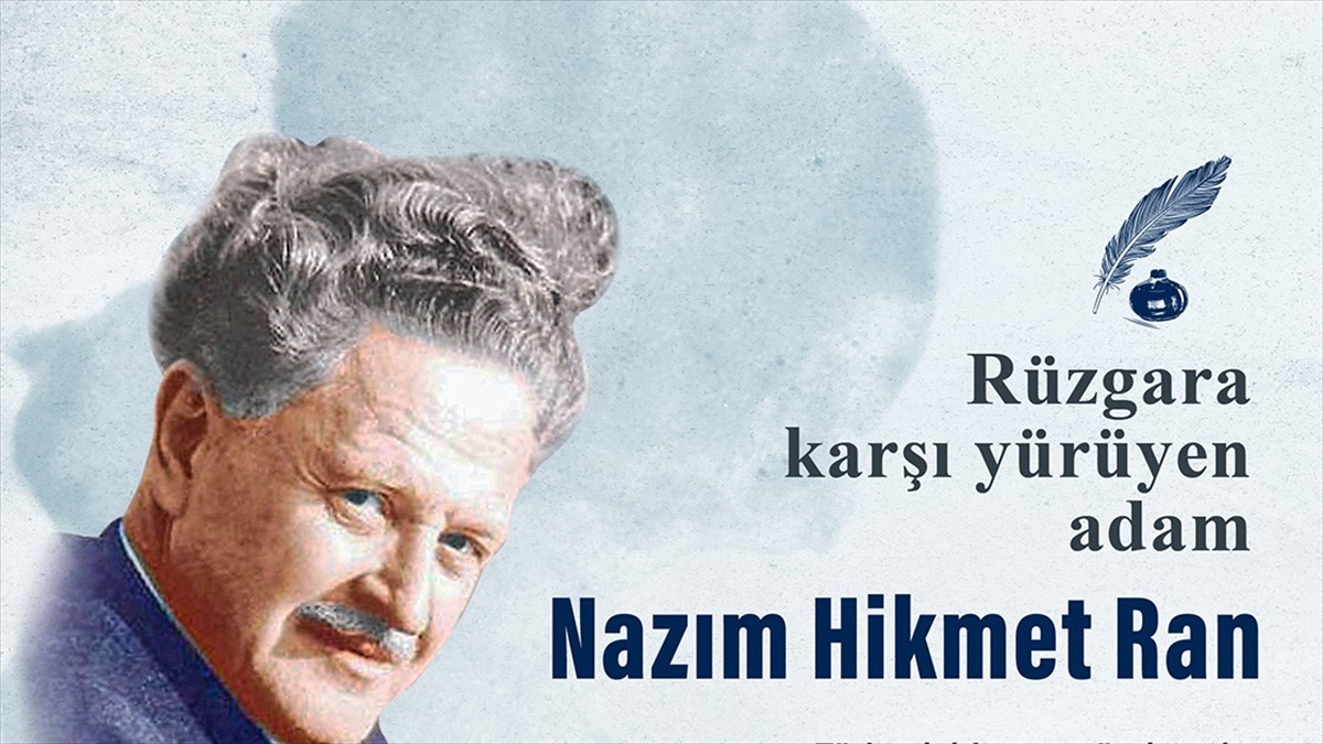 Mavi Gözlü Dev Nazım Hikmet vefatının 59. yılında yad ediliyor
