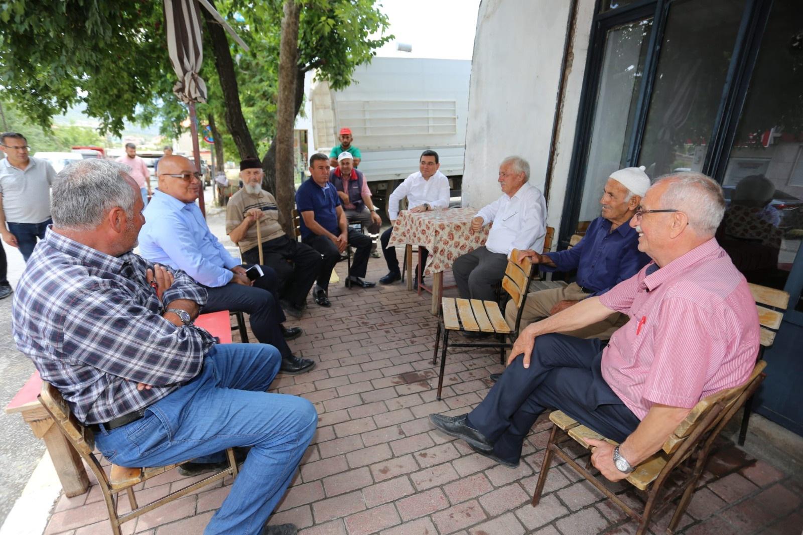 Tütüncü, bu hafta Gündoğmuş İlçesi’ni ziyaret etti