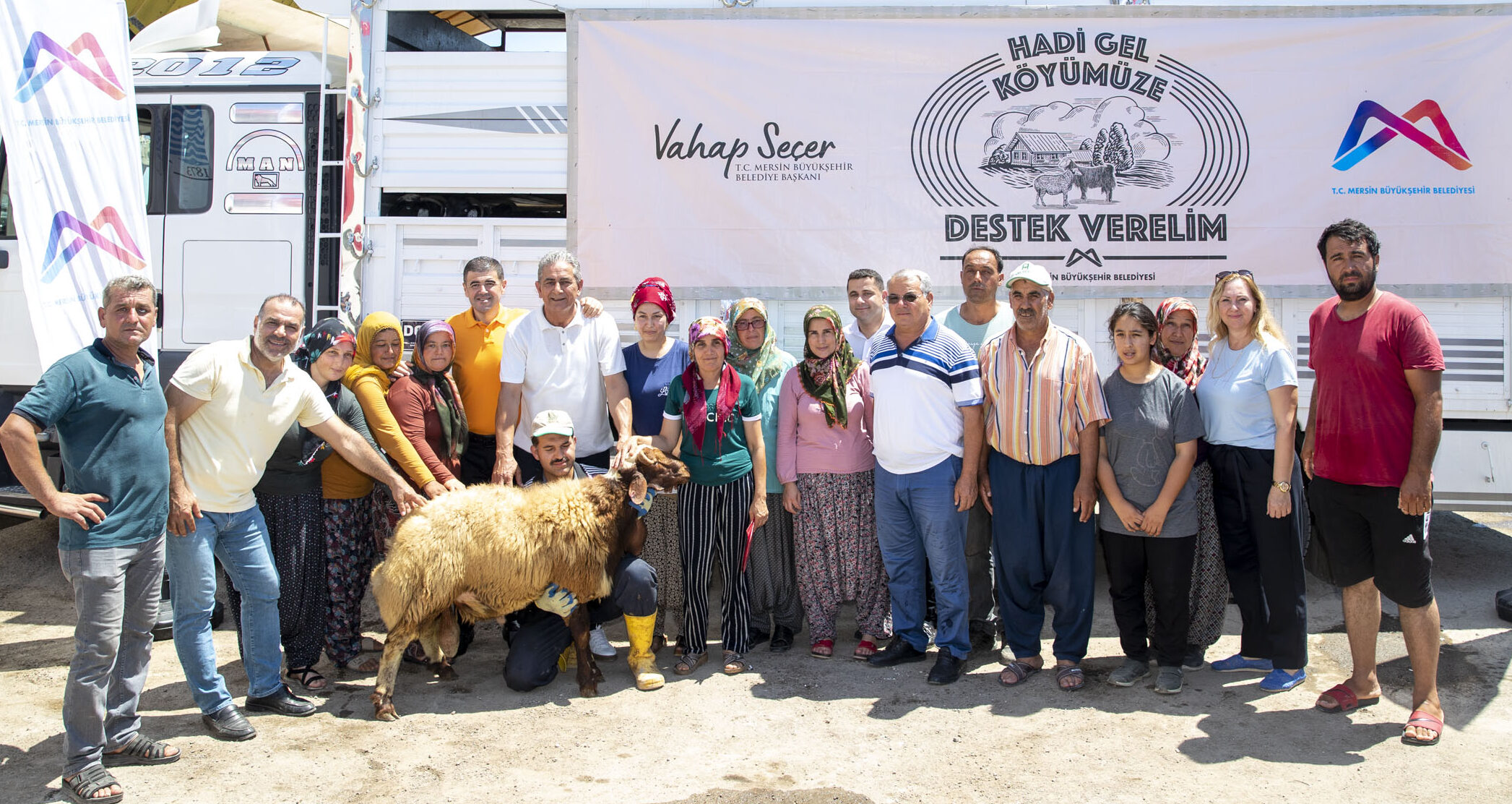 BÜYÜKŞEHİR’İN KÜÇÜKBAŞ HAYVAN DESTEĞİ SÜRÜYOR (6)