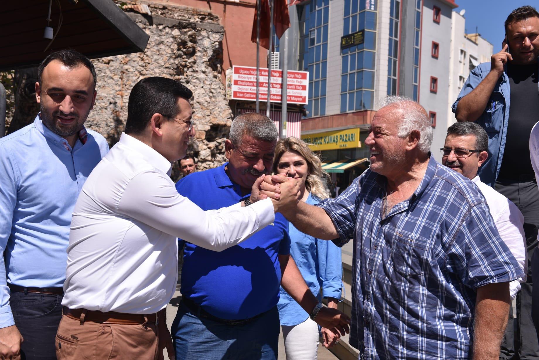Başkan Tütüncü, Muratpaşa’da