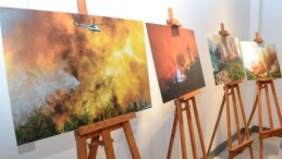 Dokumapark’ta ‘28 Temmuz 2021 Büyük Antalya Yangını’ sergisi açıldı