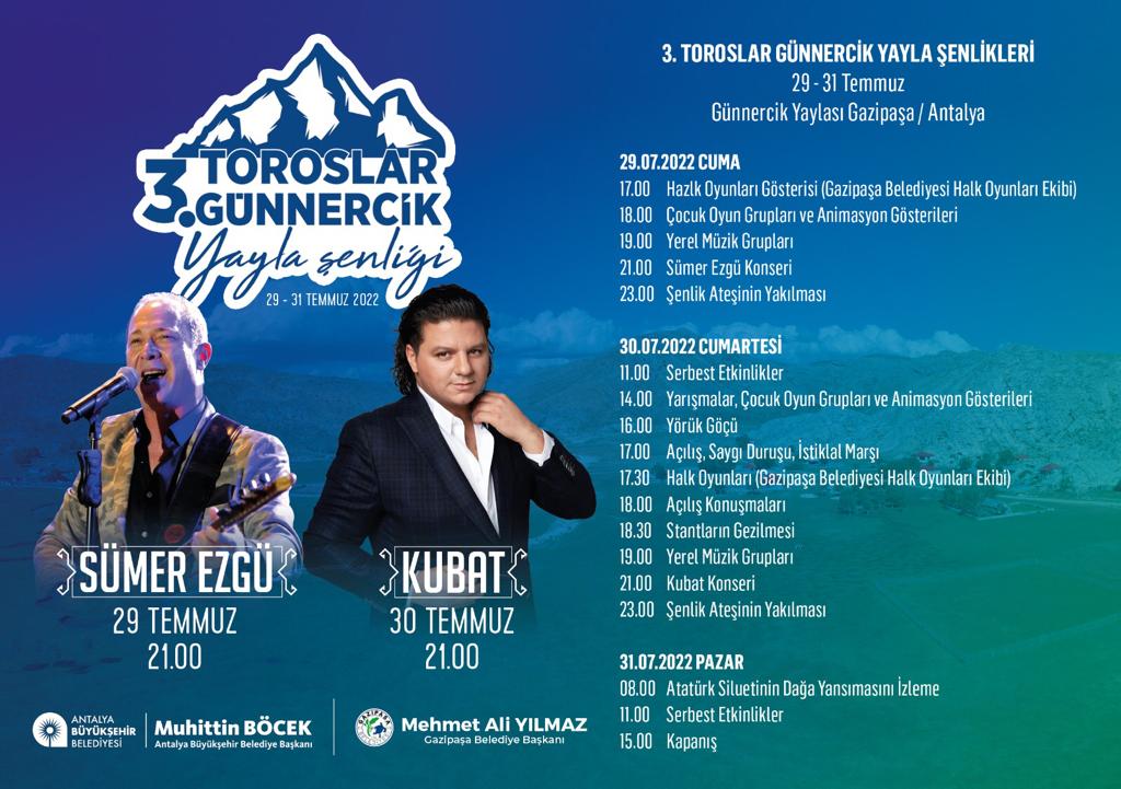 Günnercik Yayla Şenliği için hazırlıklar sürüyor