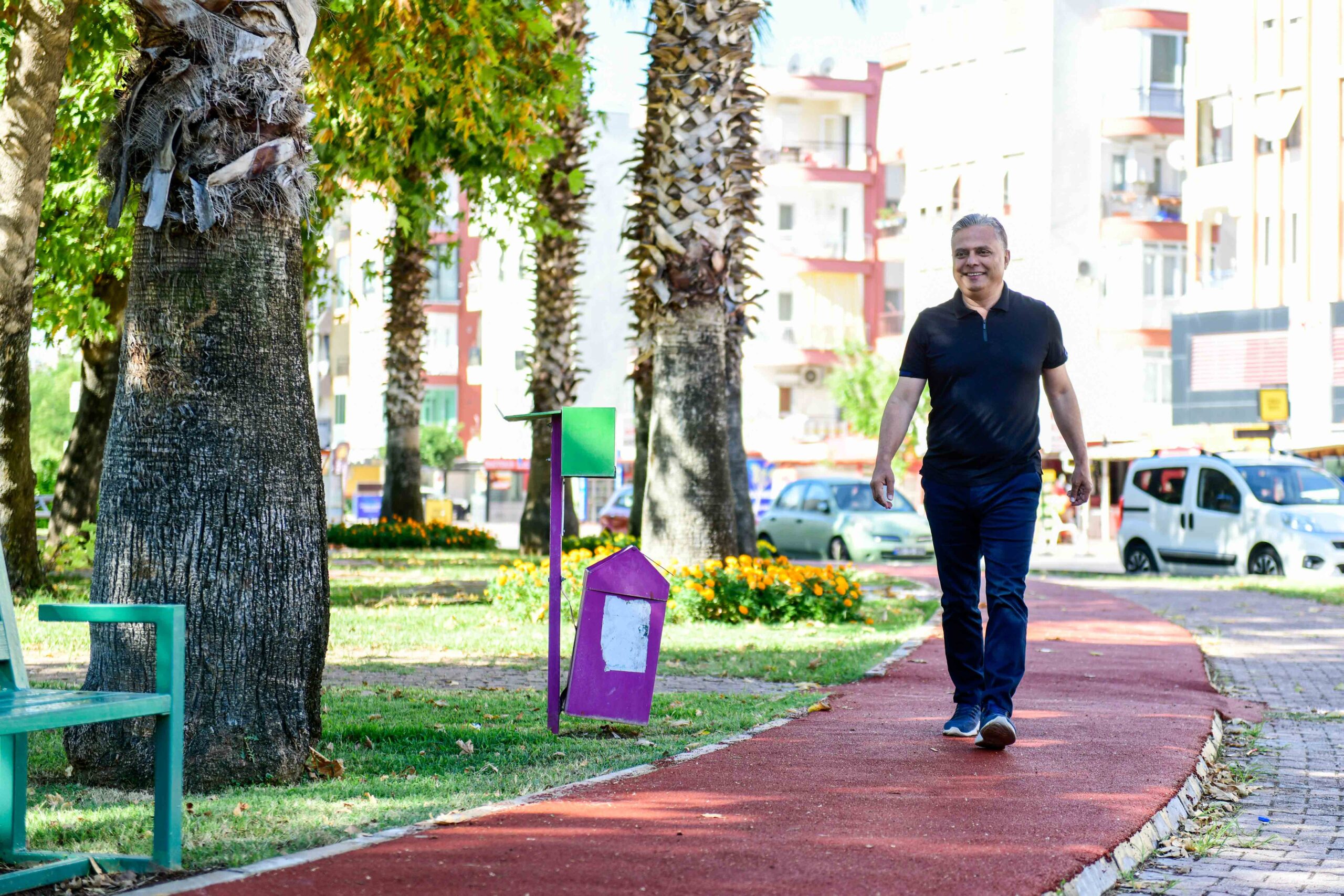 Beş Kilometrelik Konforlu Yürüyüş Yolu