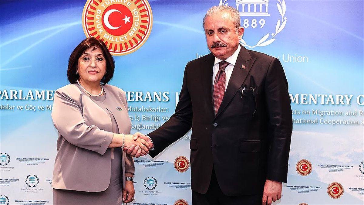 TBMM Başkanı Şentop’tan, Azerbaycan Milli Meclis Başkanı Gafarova’ya tebrik telefonu