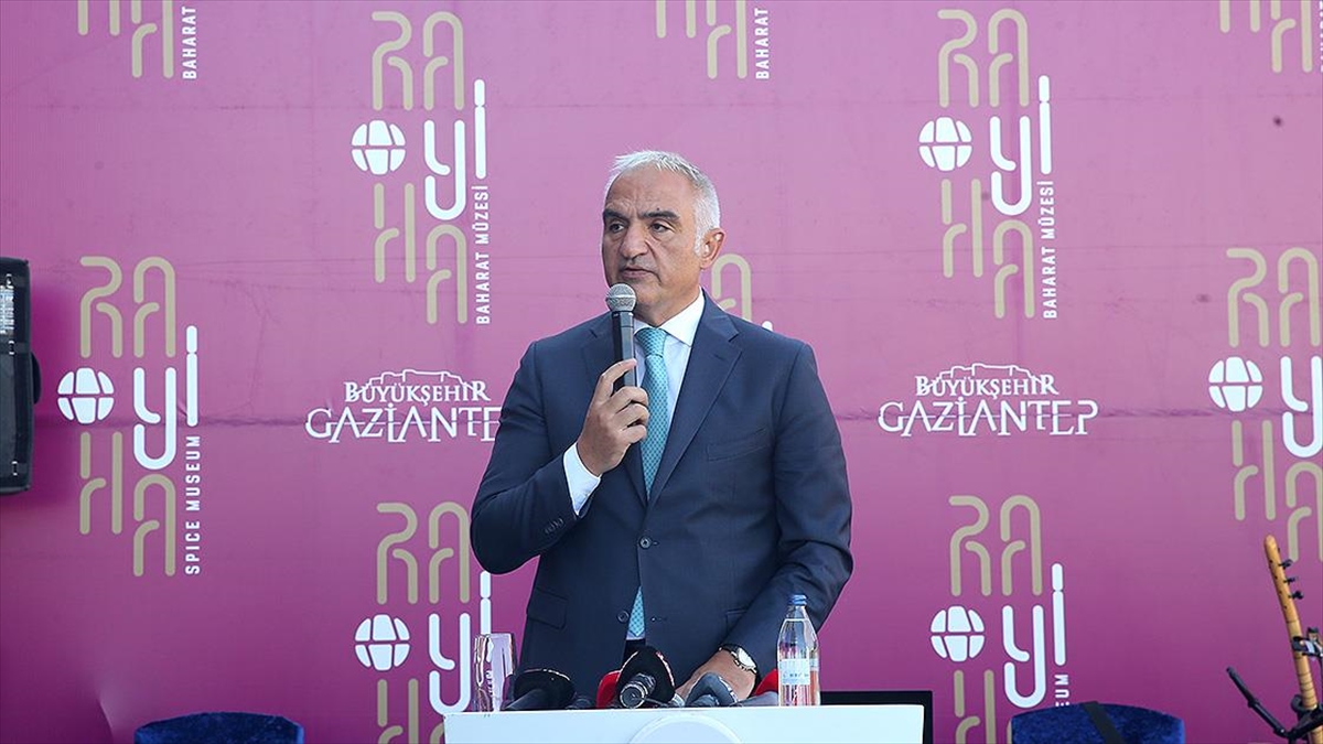 Kültür ve Turizm Bakanı Ersoy, Gaziantep’te Rayiha Baharat Müzesi’ni açtı