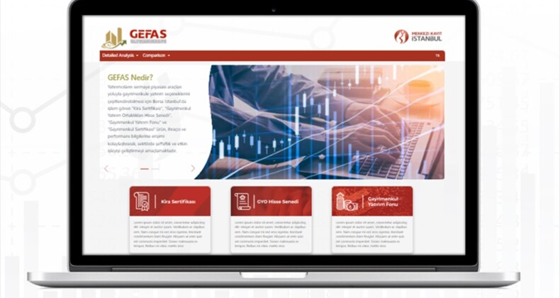Gayrimenkule Dayalı ve Gelişen Finansal Araçlar Bilgi Sistemi yayında