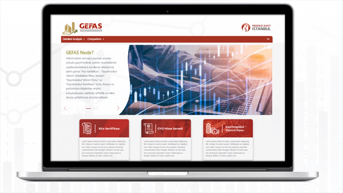 Gayrimenkule Dayalı ve Gelişen Finansal Araçlar Bilgi Sistemi yayında