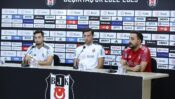Beşiktaş’ta genç transferler basına tanıtıldı
