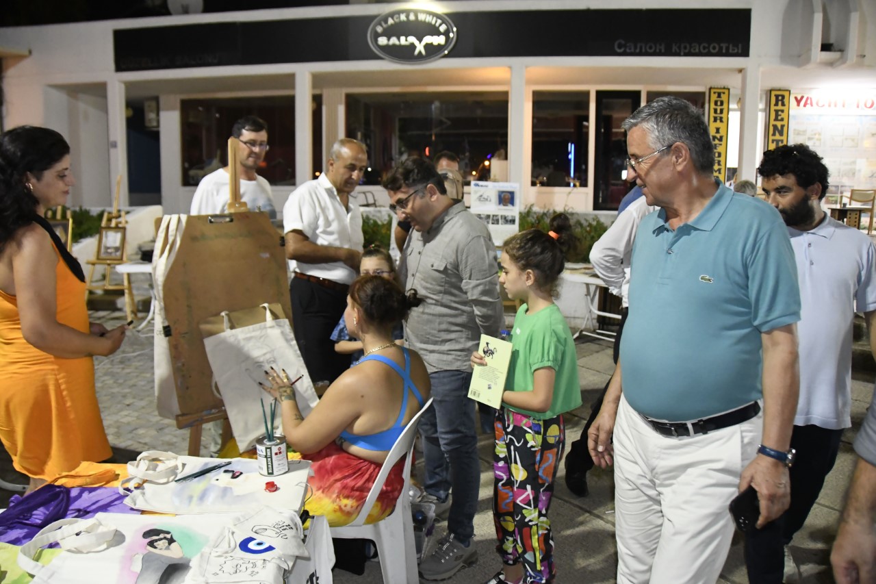 3. KEMER YAZ SANAT KAMPI VE KÜLTÜR ÇALIŞTAYI BAŞLADI