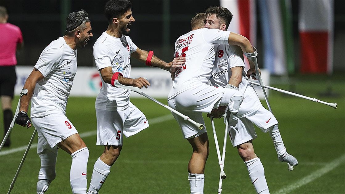 Ampute Futbol Milli Takımı, Liberya’yı 5-0 yendi