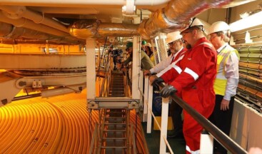 Karadeniz Gaz Sahası’nda kabloları denizin tabanına döşeyecek gemi bu hafta göreve başlayacak