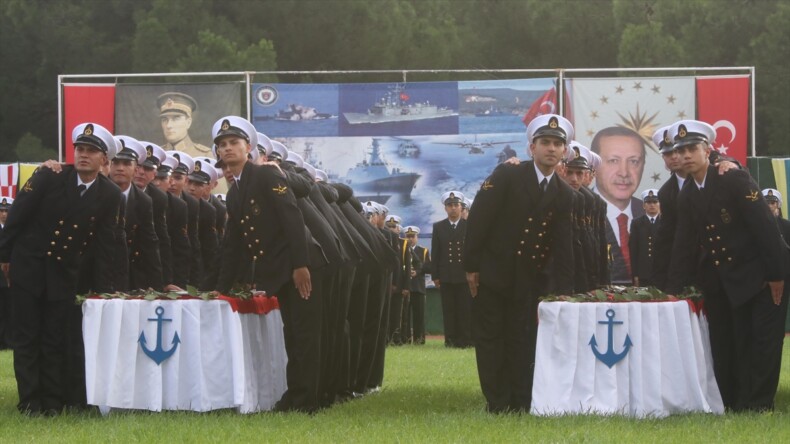 MSÜ Deniz Astsubay Meslek Yüksekokulu’nda ant içme töreni