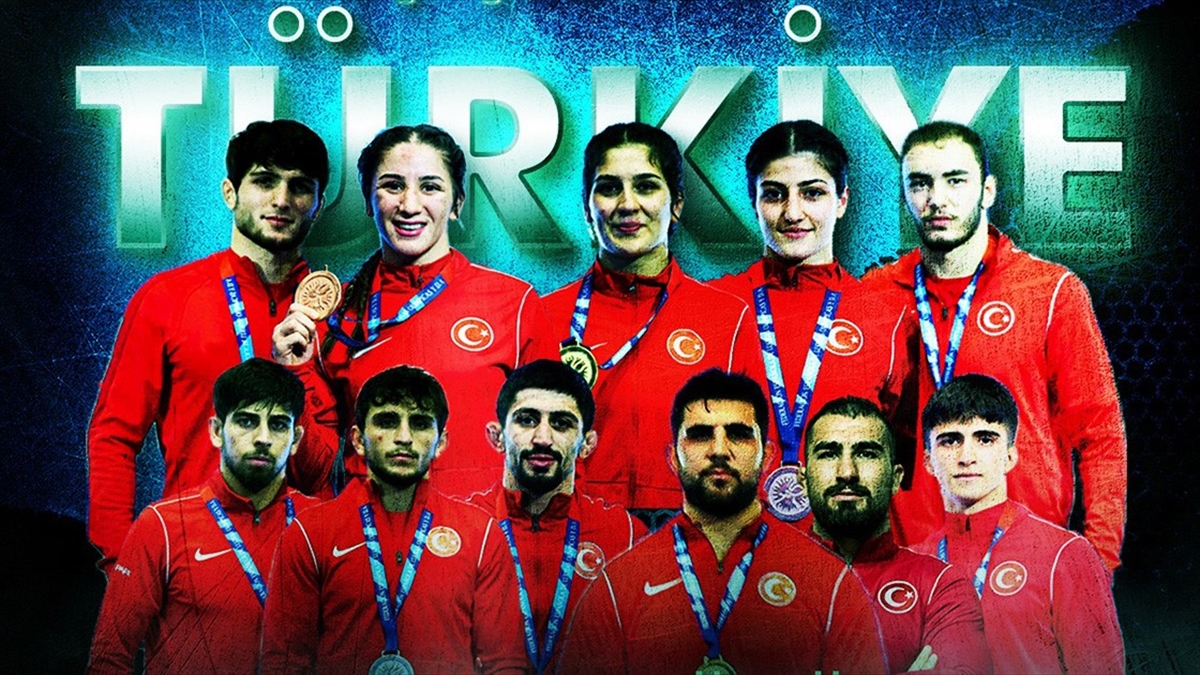 Milli güreşçilerden 23 Yaş Altı Dünya Şampiyonası’nda tarihi başarı