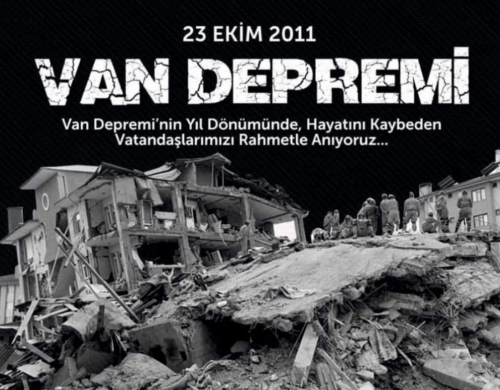 23 Ekim 2011 Van Depremi Yıldönümü