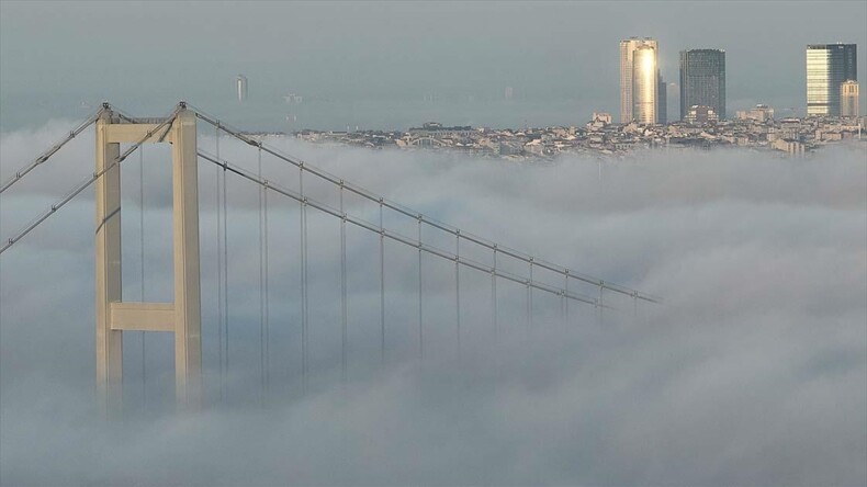 İstanbul’da sis etkili oluyor