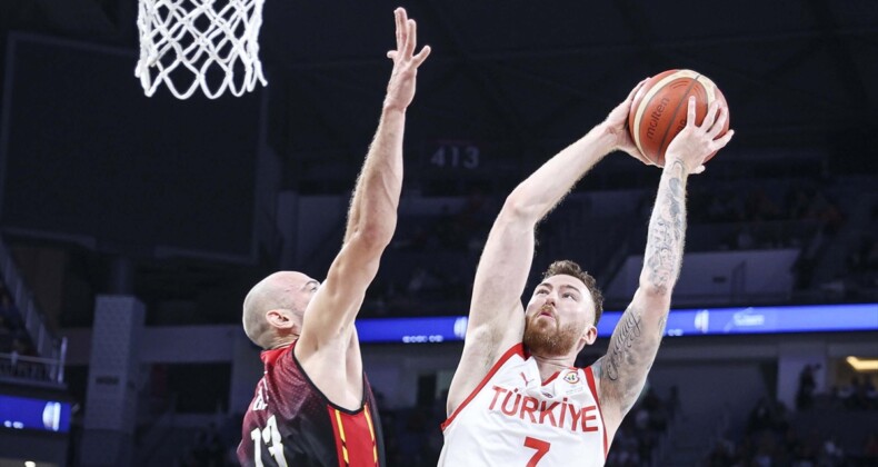A Milli Erkek Basketbol Takımı, Belçika’yı 86-52 mağlup etti