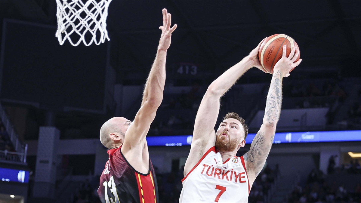 A Milli Erkek Basketbol Takımı, Belçika’yı 86-52 mağlup etti