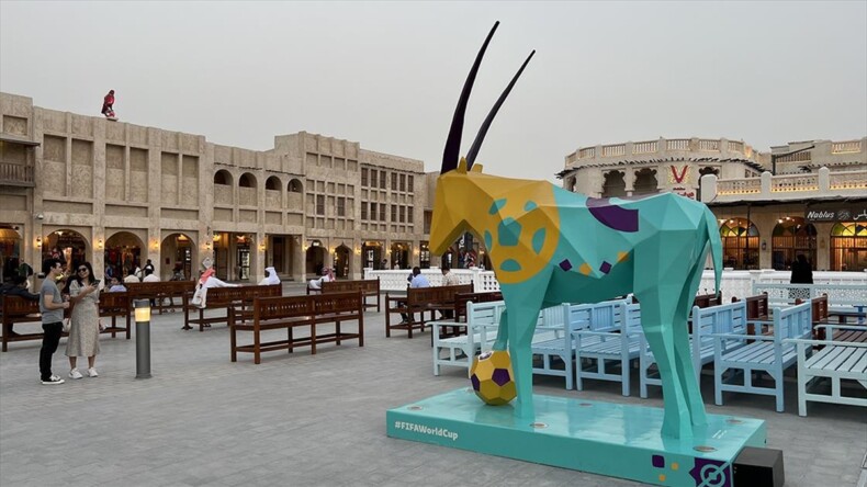 Katar’ın cazibe merkezi Vakıf Çarşısı, Dünya Kupası taraftarlarını bekliyor