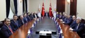 Cumhurbaşkanı Erdoğan, CHP’li 11 büyükşehir belediyesinin AK Parti grup başkanvekillerini kabul etti