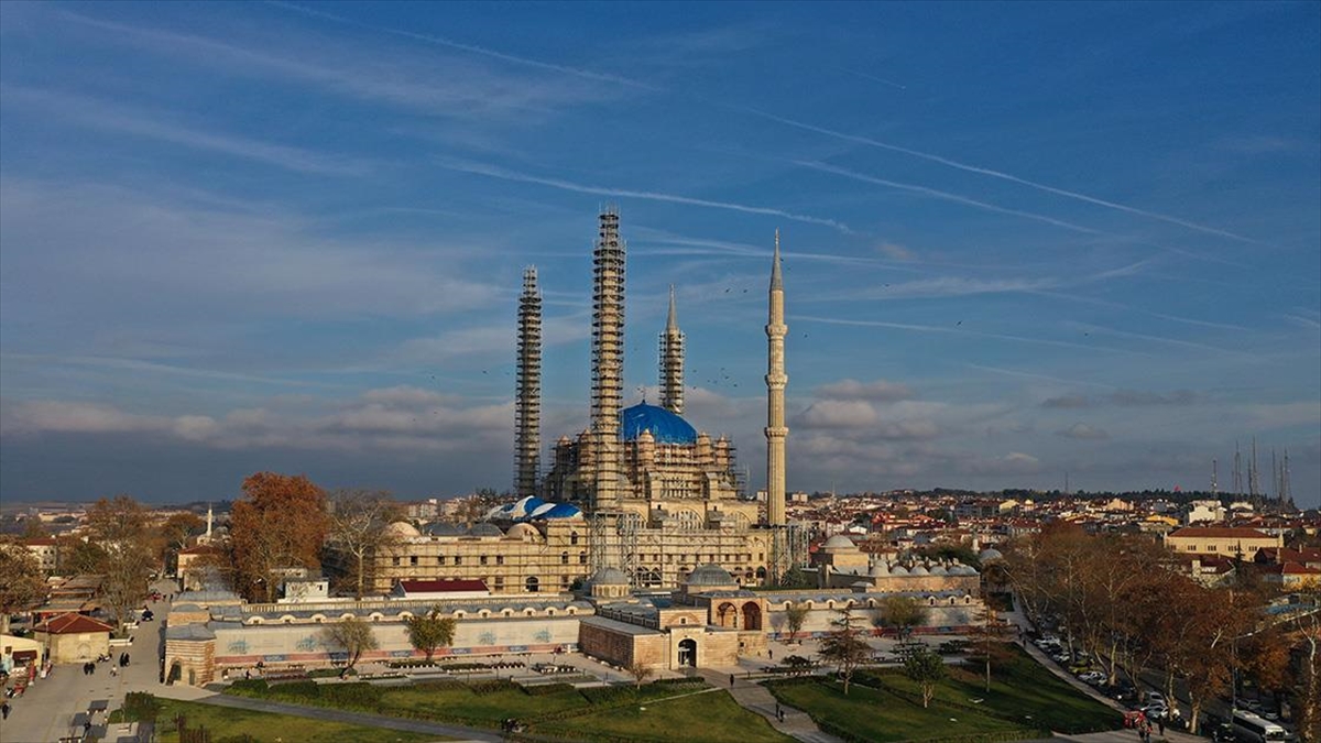 Selimiye’yi geleceğe taşıyacak kapsamlı restorasyon devam ediyor