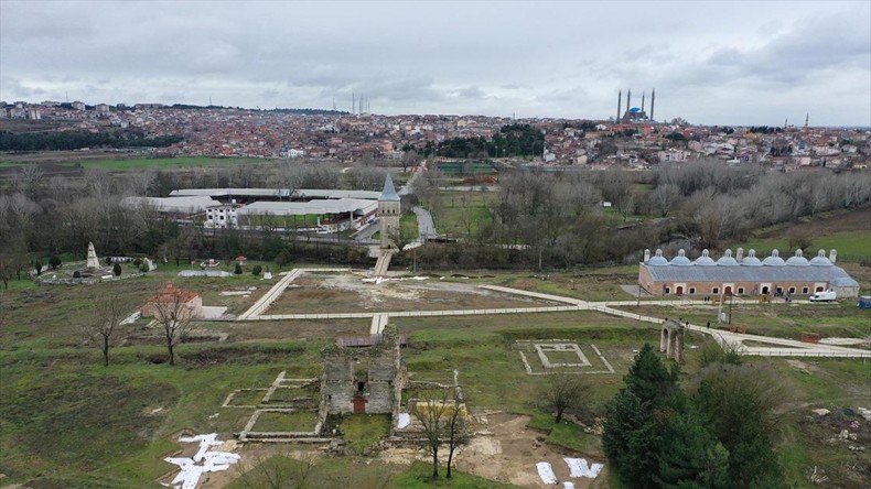 “Çağ açan” fethin planlandığı Edirne Sarayı ayağa kalkıyor