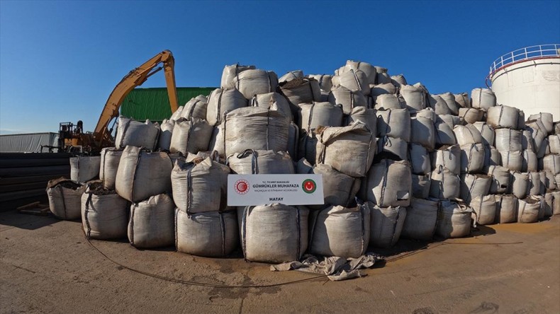 Hatay’da 3 bin 800 ton tehlikeli atığın ülkeye girişi engellendi
