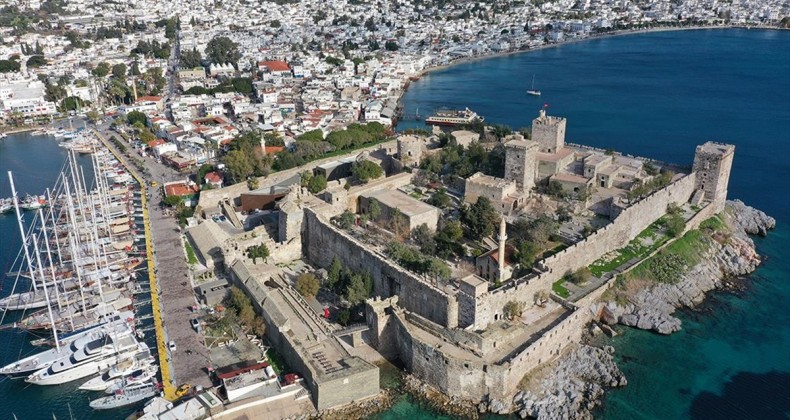 Bodrum Kalesi’ni 2022’de 324 bin kişi ziyaret etti