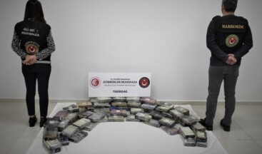 Ticaret Bakanı Muş: Tekirdağ Limanı’nda 114 kilogram kokain ele geçirildi