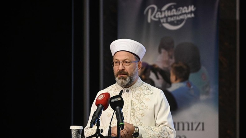 Diyanet İşleri Başkanı Erbaş: Bu yılın ramazan temasını “Ramazan ve Dayanışma” olarak belirledik