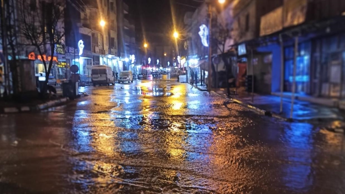 Şanlıurfa’da sağanak etkili oldu