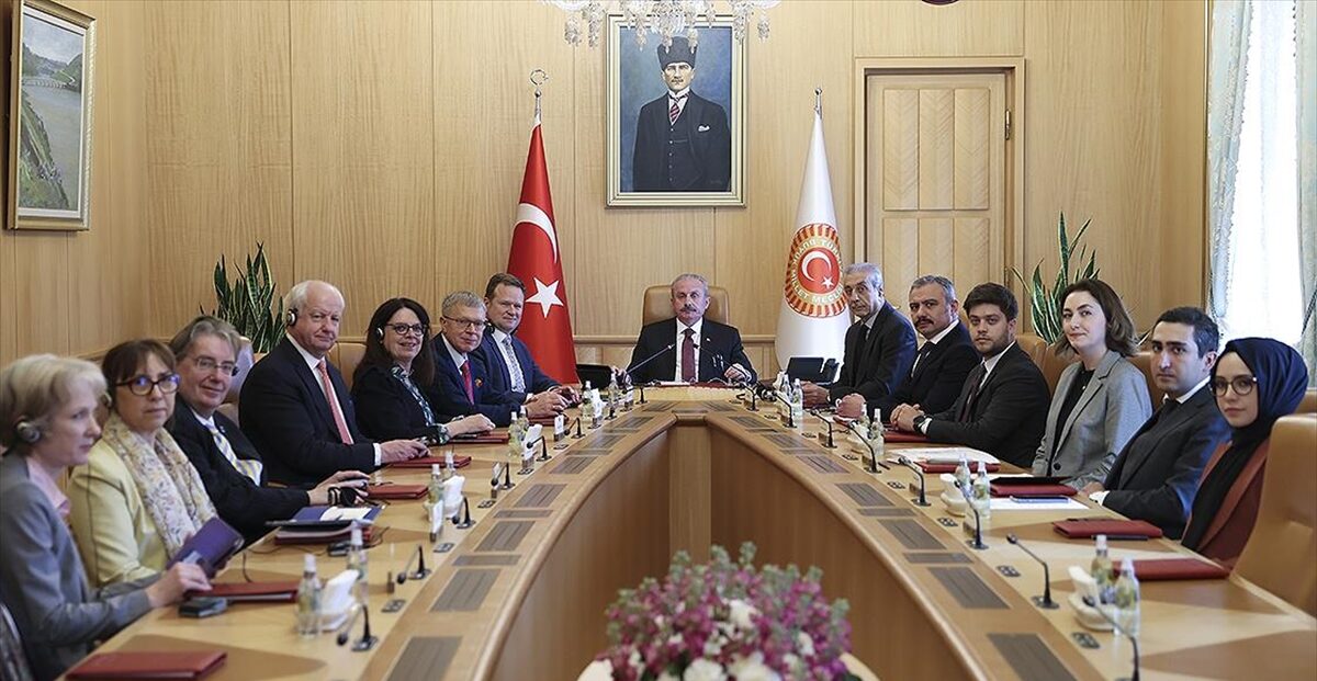 TBMM Başkanı Şentop, AKPM heyetini kabul etti