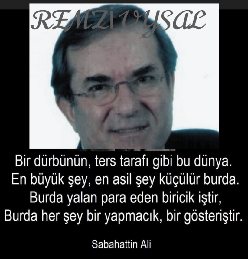 Büyük Yazar Sebahattin Ali’yi Anarken!